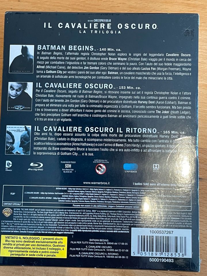 4x James Bond  Craig + 3x Batman Blu Ray collection ITAL Engl in München