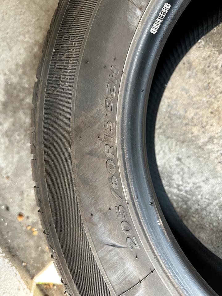 2 x Allwetterreifen 205/60 R16 Hankook 5mm Profil in Ennepetal
