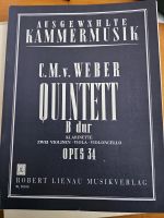 Weber Klarinettenquintett B Dur op. 34 Klarin. u. Streichquartett Berlin - Karlshorst Vorschau