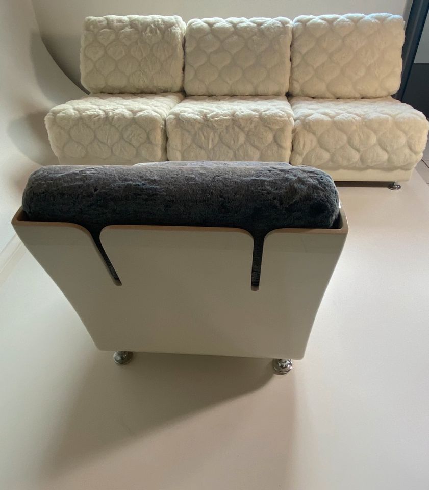 Roche Bobois Mah 70er Modular Sofa Jong Couch Bellini Sessel in Grünstadt