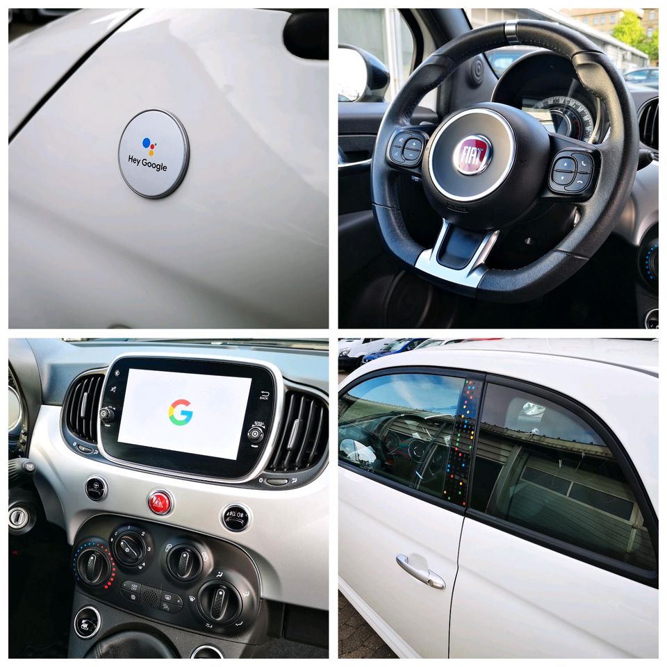 Fiat 500 "Hey Google"TEMP*PDC*TECH-PAKET*25700KM*1.Hand in Braunschweig