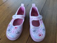 H&M Stoffschuhe Ballerinas, rosa bestickt, Gr. 24, top! Bayern - Übersee Vorschau