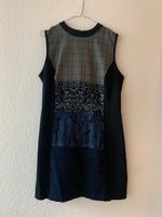 Desigual Kleid Patchwork Blau Cocktail Sommer Blumen Floral Saarland - Blieskastel Vorschau