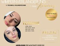 Online Schulung Wimpern Powderbrows Extensions Microneedling !! Walle - Handelshäfen Vorschau