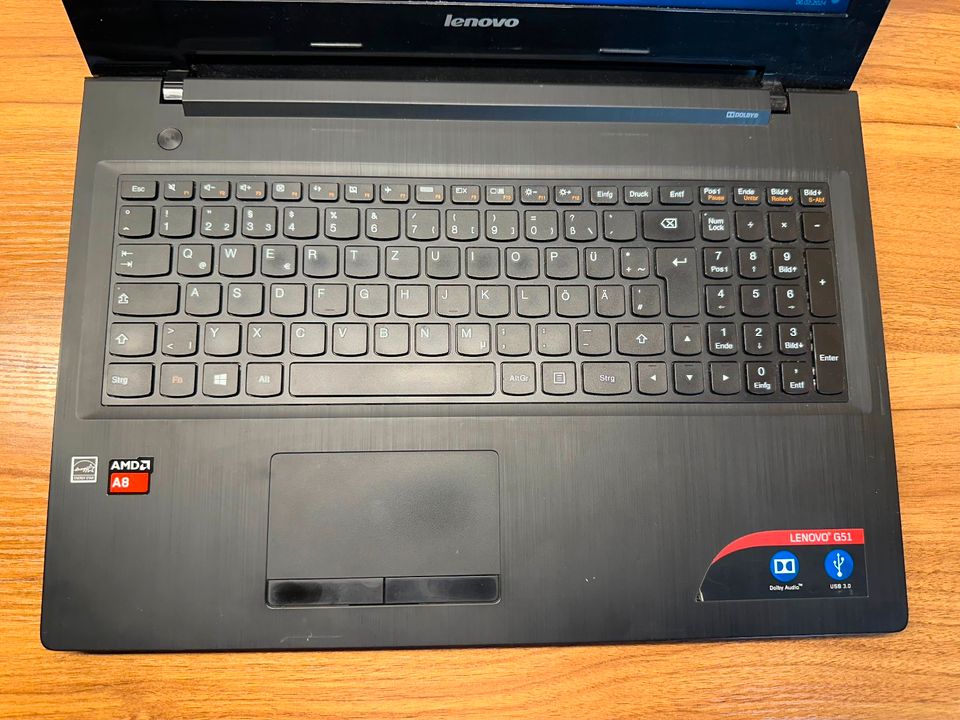 ✅ Lenovo G51-35 A8-7410 Radeon R5 Graphics ✅4GB RAM 1TB HDD Win11 in Öhringen