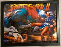 Streetfighter II Pinball Flipper Bild Backglass Translite Motiv Saarland - Wadern Vorschau