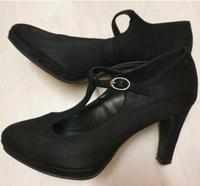 Schwarze Sandalen Damenschuhe Schuhe Gr. 38 Thüringen - Weimar Vorschau