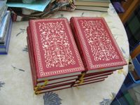 Meisterwerke der russischen Literatur 8 Bücher Russland rot gold Rheinland-Pfalz - Grafschaft Vorschau