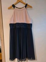 Cocktail Kleid Gr. 44 Apricot/Blau Baden-Württemberg - Oberteuringen Vorschau