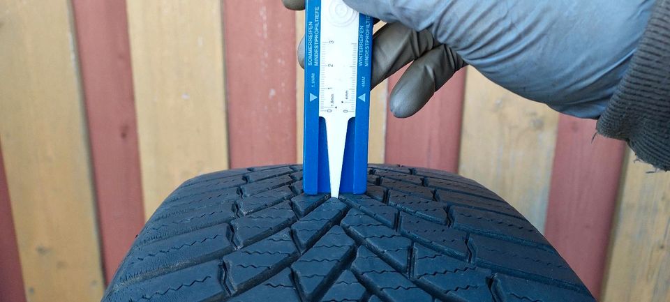 1x Allwetterreifen 195/55R16 91H, Firestone 6 mm, DOT0622 in Bad Vilbel