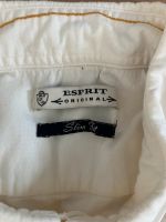 Esprit Original SlimFit Hemd in Weiß mit Perlmutknöpfen Größe M Hessen - Geisenheim Vorschau