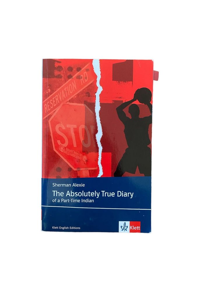 Buch/Book „The Absolutely True Diary of a Part-Time Indian“ in Deggendorf