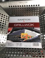 Santos Grillwok aus Edelstahl 35x30.5x6 cm Grillschale Gemüsekorb Sachsen-Anhalt - Halle Vorschau