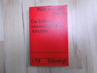 Die Technik wissenschaftlichen Arbeitens  - Rückriem & Stary & Nordrhein-Westfalen - Wesel Vorschau