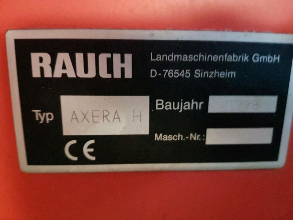 Düngerstreuer Rauch, AXERA-H. 1101 in Semlow