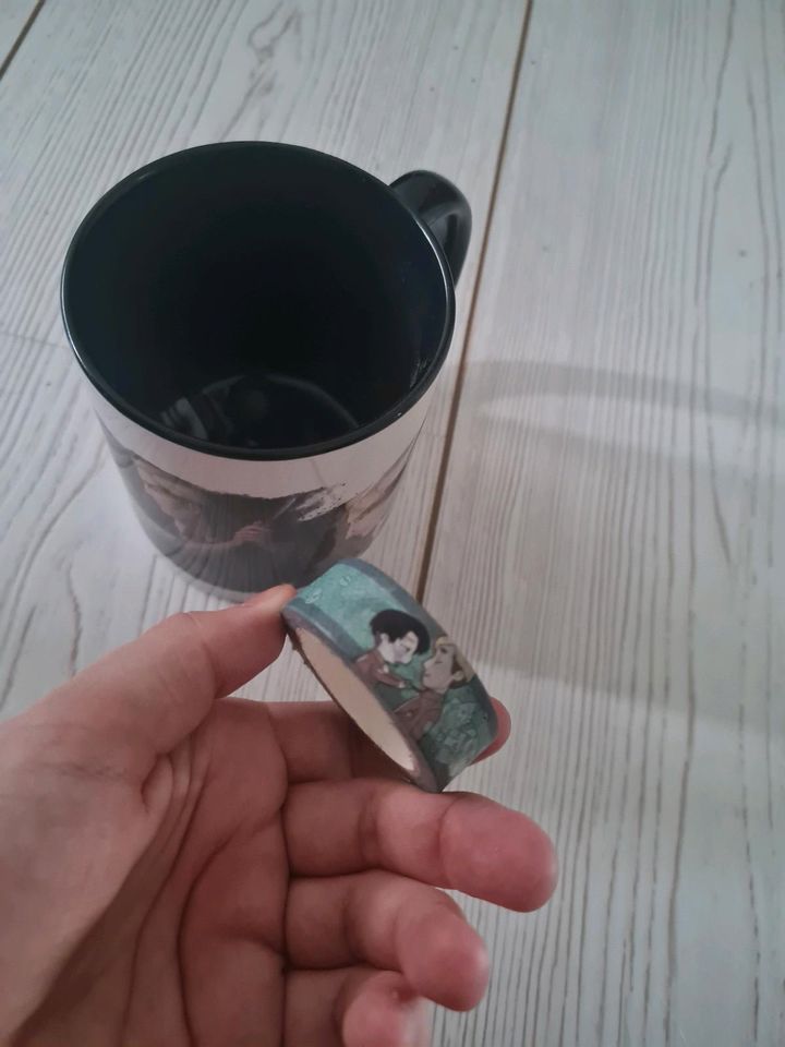 Anime/Manga Washi Tape, Tasse Attack on Titan Erwin Levi in Leverkusen