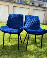 Stühle | Esszimmerstühle | Blau | Samt | unbenutzt Neustadt - Buntentor Vorschau