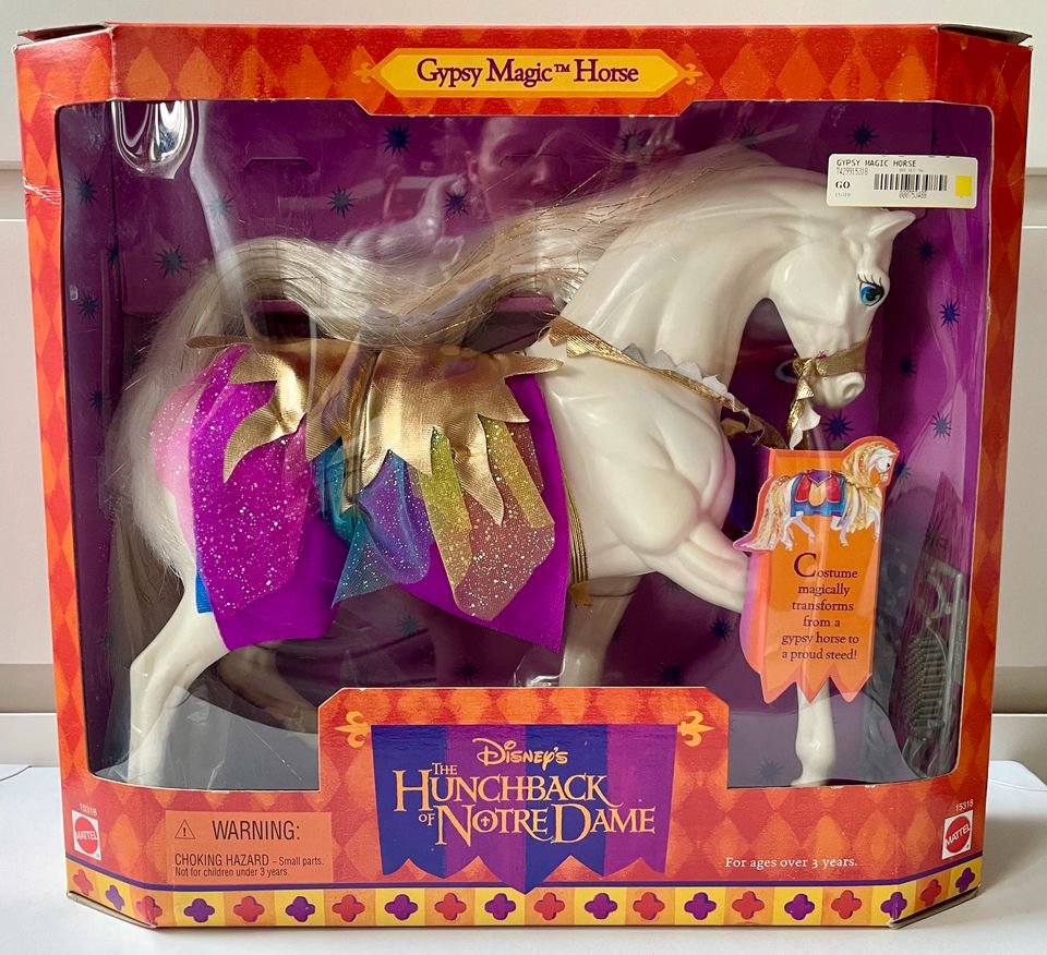 Mattel / Disney Pferd Gypsy / 15318 / 1995 / NEU / OVP / NRFB in Waldheim