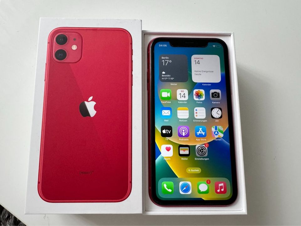 IPhone 11 128gb rot in Hauptstuhl