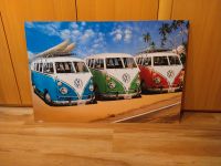 Wandbild VW Bulli T1 Strand Surfen Palmen Niedersachsen - Edewecht Vorschau