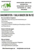 Suche Hausmeister/ Gala-Bauer (m/w/d) Niedersachsen - Walsrode Vorschau