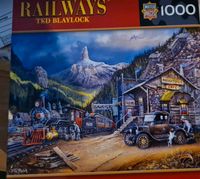 Master Pieces Puzzle,  Railways, Nuggetville 1000Teile Nordrhein-Westfalen - Ennigerloh Vorschau