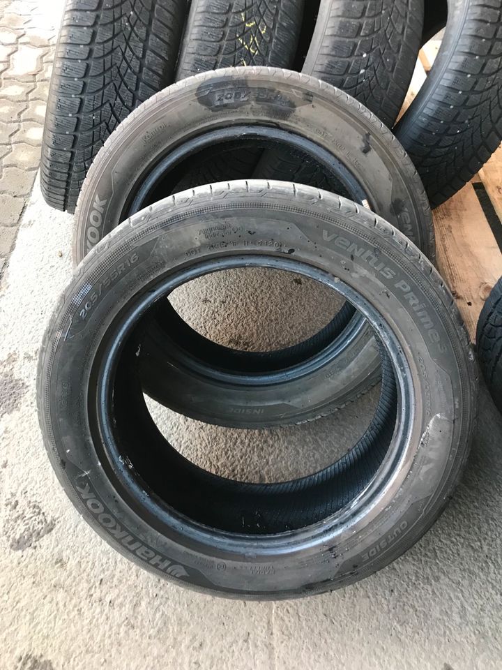 2X REIFEN HANKOOK 205/55 R 16 94W DOT:1120 SOMMERREIFEN 392 in Pattensen