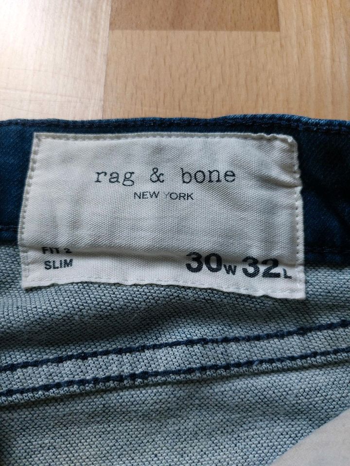 Jeans rag & bone, NY, blau, 30x32, herren in Rangsdorf