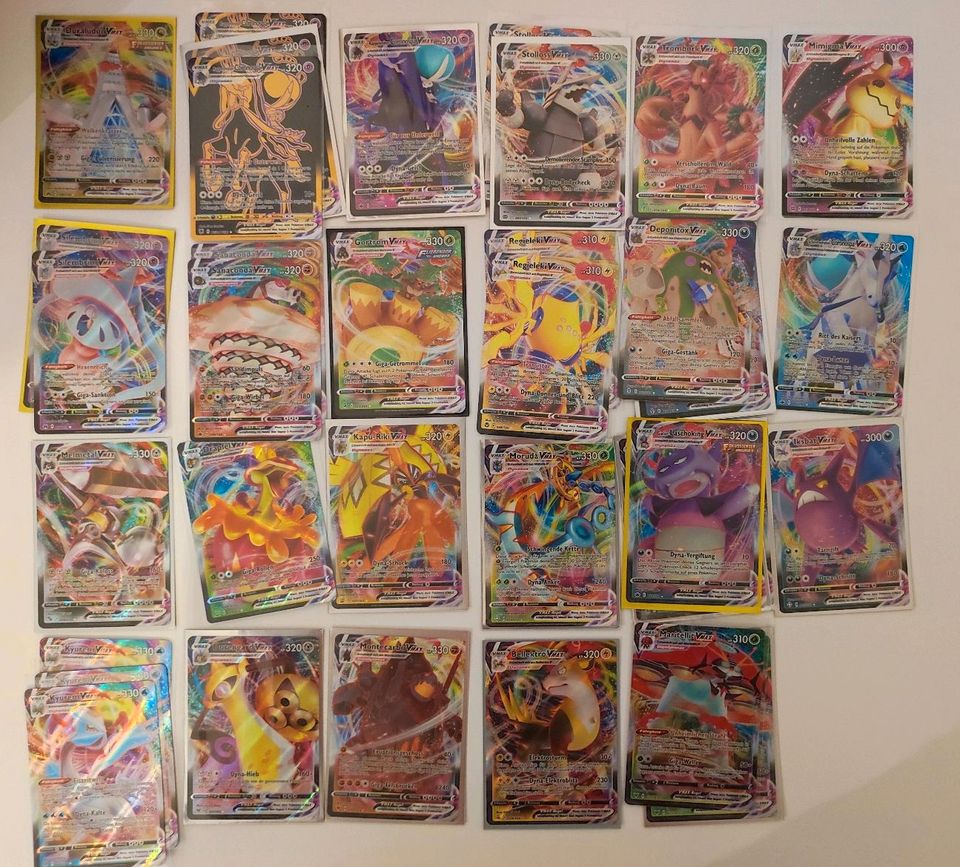 Pokemon Karten V, ex, vmax, vstar, Trainer Gallerie holos glitzer in Dresden