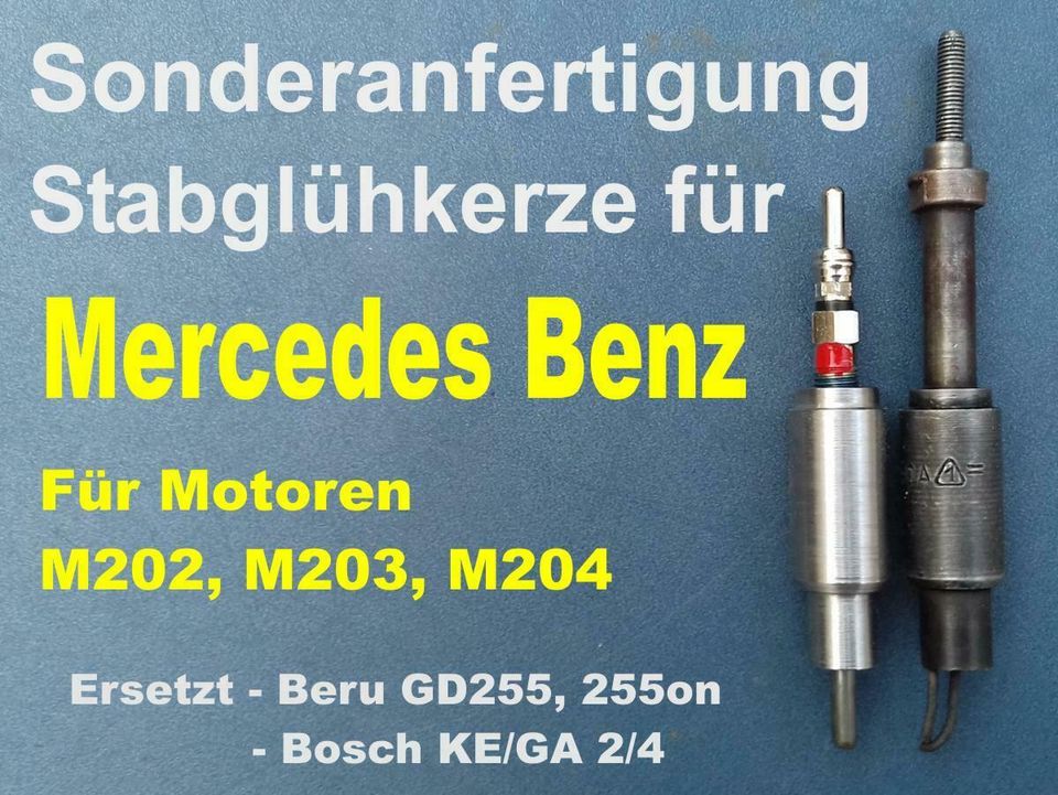 Schnell Glühkerzen für Mercedes Benz Motor M202, M203, M204 in Sinsheim