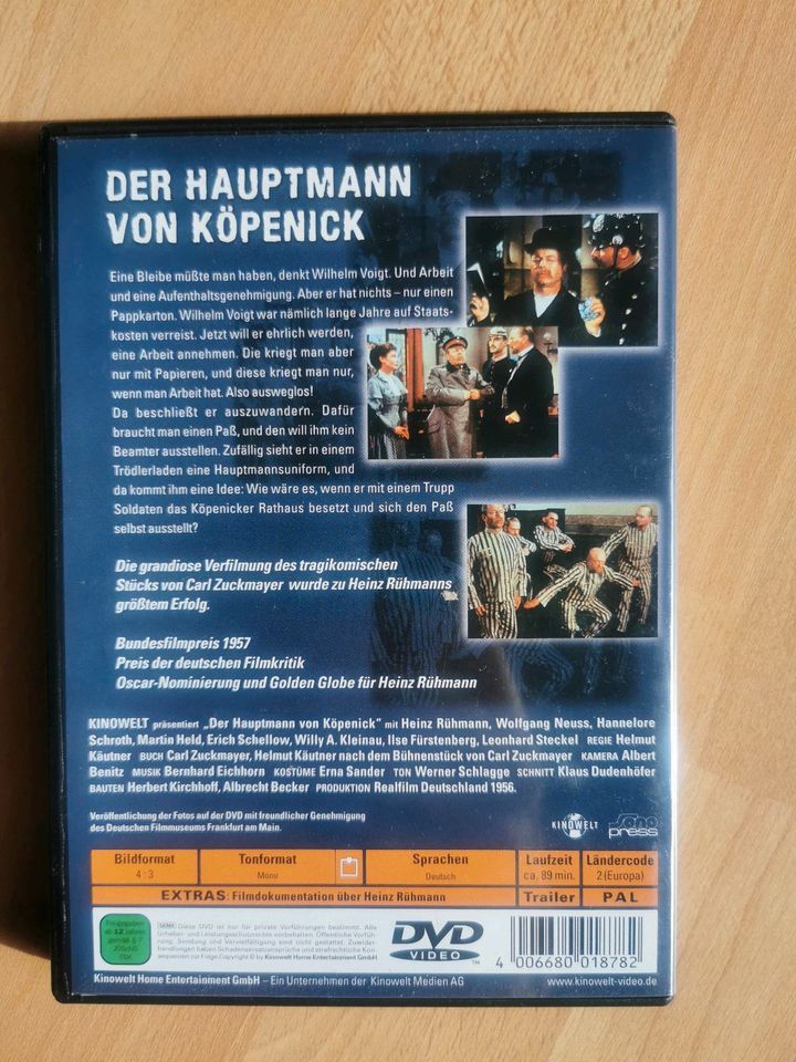 DVD Der Hauptmann von Köpenick - Heinz Rühmann in Sulz