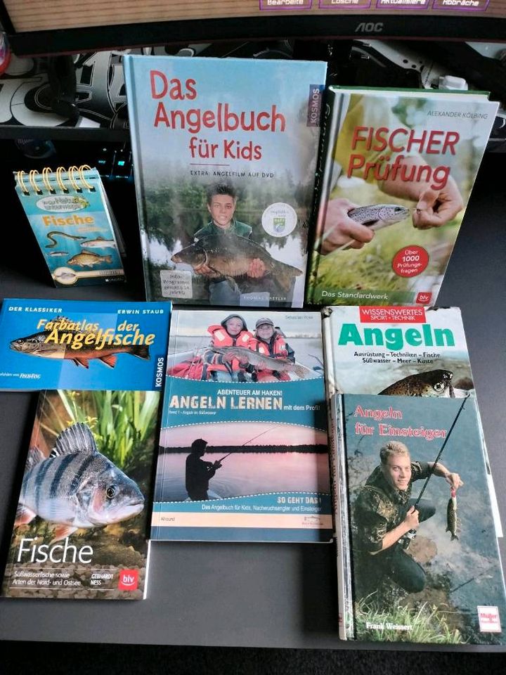 Angeln lernen Fischerprüfung Angelbuch für Kids in Weyhe