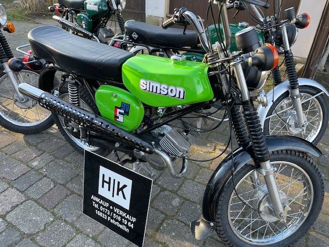 Simson S51 4 Gang Enduro mit Papiere in Fehrbellin