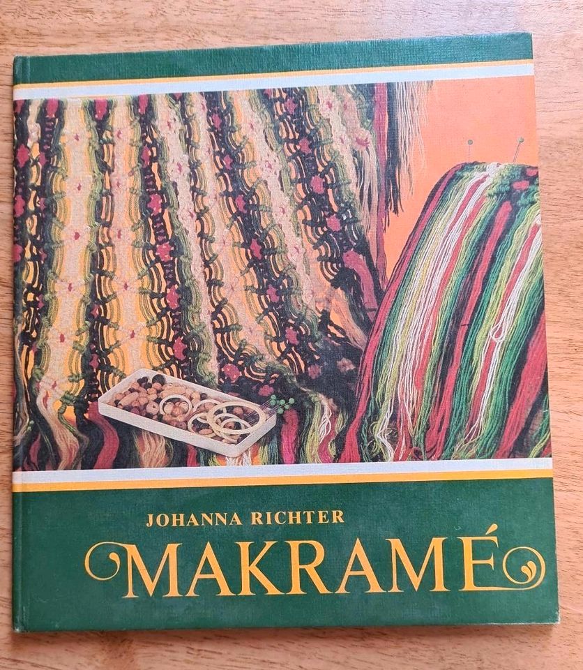 Auflösung Büchersammlung: Buch Makrame, J. Richter in Leisnig