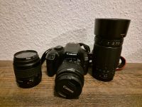 Canon EOS 1300D Spiegelreflexkamera inkl. 3 Objektive Thüringen - Erfurt Vorschau
