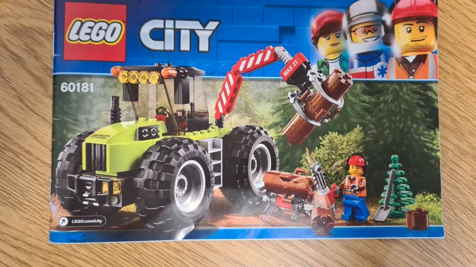 Lego City Forsttraktor in Rockenberg
