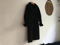 ❤️ H&M Ledermantel 42 ❤️ schwarz XL Damen Pelz Jacke Wandsbek - Steilshoop Vorschau