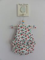 Mini Boden Jumpsuit Overall Strampler Erdbeeren Volant 62 68 6 M Nordrhein-Westfalen - Krefeld Vorschau