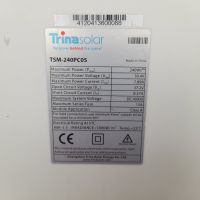 PV Module Trina Photovoltaik Solarmodule Bayern - Traitsching Vorschau