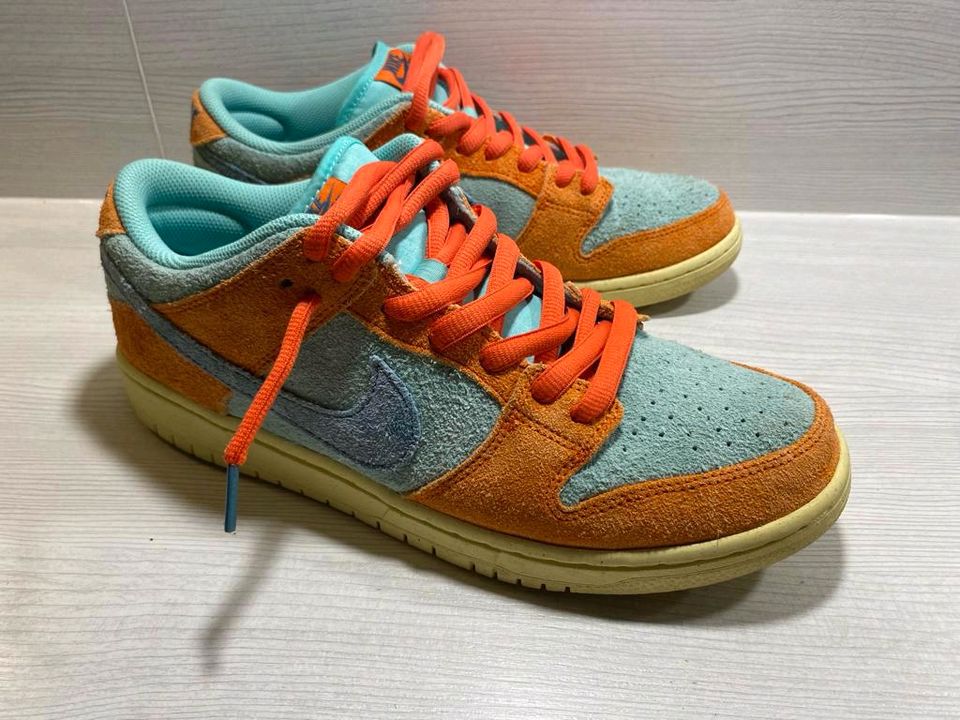 NIKE  SB Dunk Low Pro | Noise Aqua  Gr.44,5  (US 10,5) in Schönau v d Walde