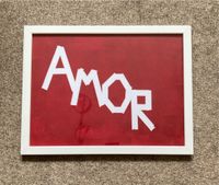 Bild/ Leinwand  „Amor“ - 30x40cm im Rahmen, Acrylfarbe Bielefeld - Bielefeld (Innenstadt) Vorschau