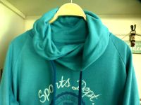 Pullover - Sweatshirt mit Schlupfkragen Größe 52 in Türkis. Nordrhein-Westfalen - Löhne Vorschau