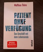 Patient ohne Verfügung Matthias Thöns Buch Hessen - Marburg Vorschau