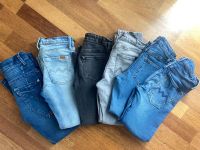 Jeans Gr. 128/134, Nähen, kurze Hose, 6x, Setpreis Stuttgart - Bad Cannstatt Vorschau