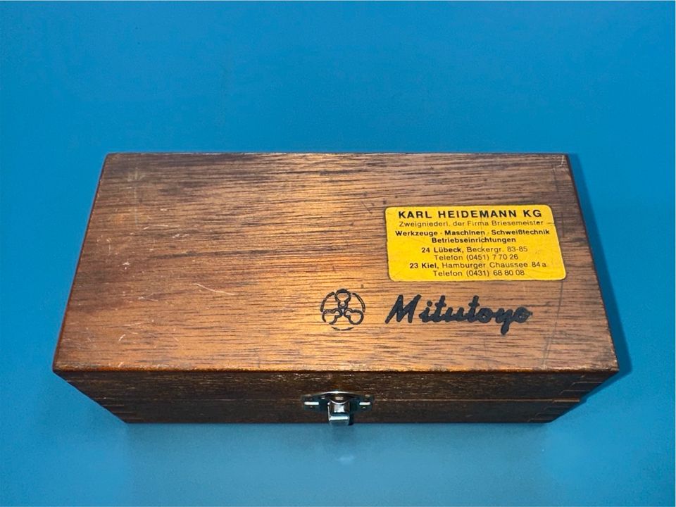 Mitutoyo 0-50 mm Einbau-Meßschraube Einbau-Mikrometer Mikroskop in Remscheid