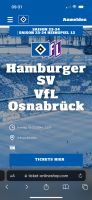 1x HSV Ticket Heimspiel 03.03 Hamburg Barmbek - Hamburg Barmbek-Süd  Vorschau