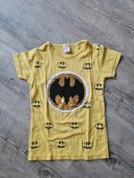 Pailletten Shirt Batman Größe 104 Thüringen - Dippach Vorschau