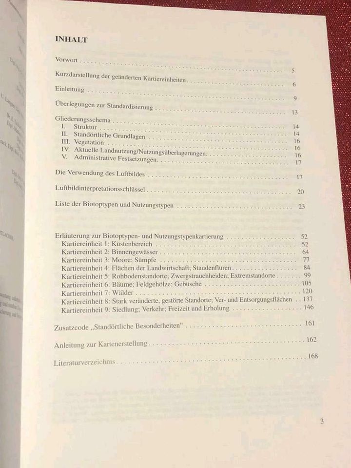 Systematik der Biotoptypen- und Nutzungstypenkartierung in Straelen