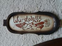 Wurstplatte Keramik 35 cm Herrengeschenk Nordrhein-Westfalen - Bad Laasphe Vorschau