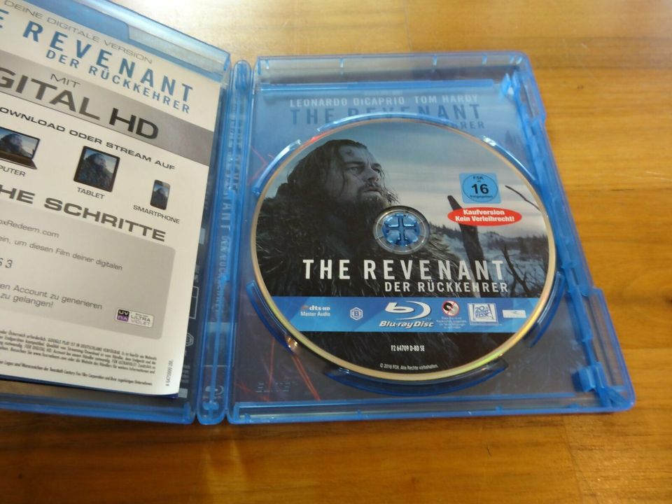 The Revenant, der Rückkehrer, Blue Ray in Wildpoldsried